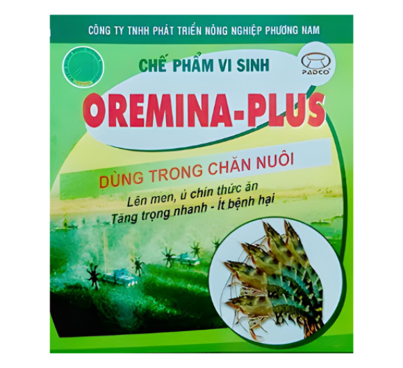 OREMINA PLUS Xử Lý Môi Trường & Tăng Trưởng Cho Tôm