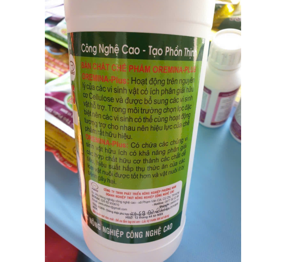 OREMINA PLUS Xử Lý Môi Trường & Tăng Trưởng Cho Tôm
